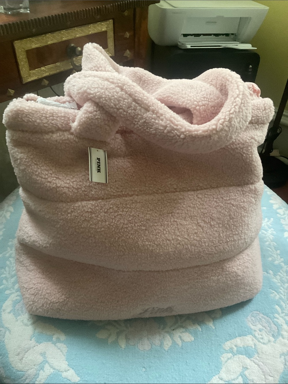 PINK Victoria's Secret Sherpa Tote Bag - PINK Victoria's Secret